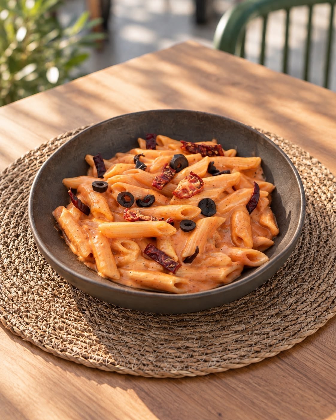 KREMALI ACİLİ TAVUKLU PENNE